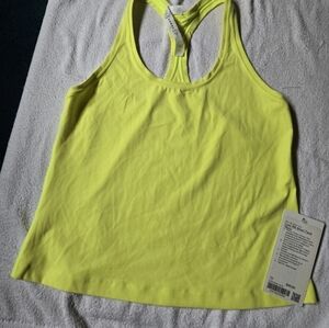 Lululemon Cool RB Short Tank Nulu Sz 12 Nwt